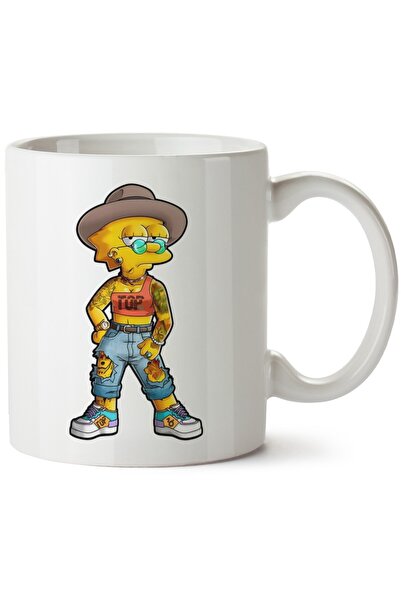 ET ERTAPASSAGE original creative designs Simpsons Printed Porcelain Mug, Mach...