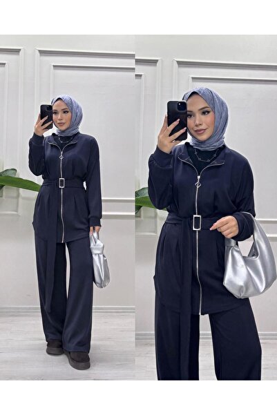 moda acar Belden Belted Pants Suit