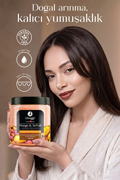 Smoothly Mango & Şeftali Aromalı Canlandırıcı & Yumuşatıcı El Ayak Ve Vücut Bakım Peelingi 800gr
