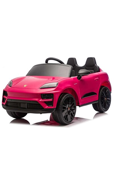 Kinderauto Porsche Macan Mașinuță electrică premium de 12V pentru copii, roz