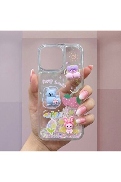 FİŞNEİLETİŞİM İPHONE 16 UYUMLU SULU HARAKETLİ KILIF