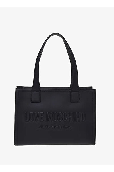 Love Moschino Siyah Kadın Omuz Çantası JC4045PP0OLE0000
