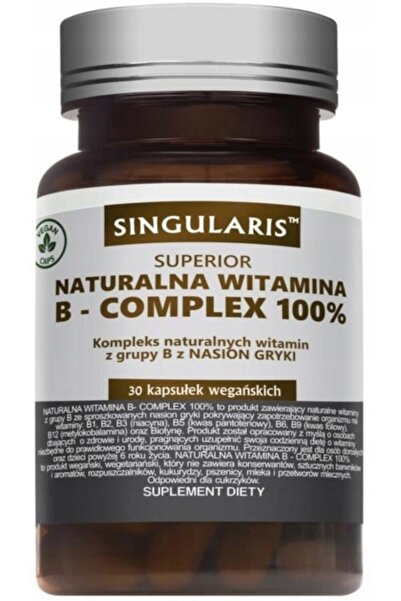 Singularis Natural Vitamina B-Complex 100% 30 Capsule