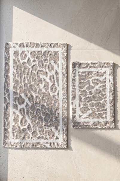 Perotti طقم سجادة حمام رامبر مكون من قطعتين مقاس 60x100 / 50x60 سم