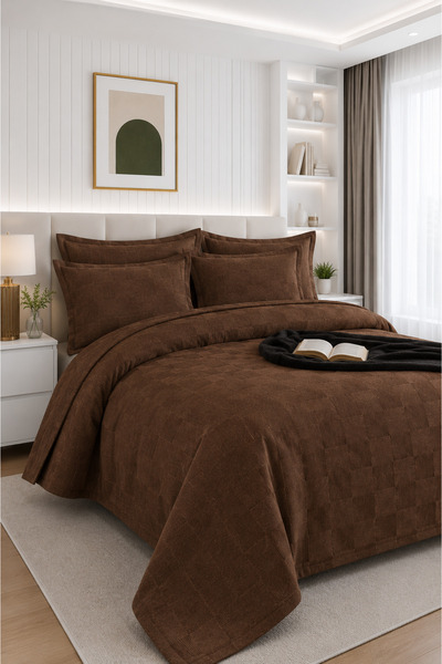 Isessia Set de lenjerie dublă Liva |   Cuvertură de pat |   2 huse de pernă |...