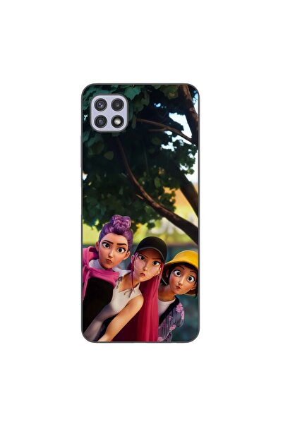 OEM Θήκη συμβατή με Samsung Galaxy A22 5G Σιλικόνης TPU Μοντέλο KPop Demon Hu...