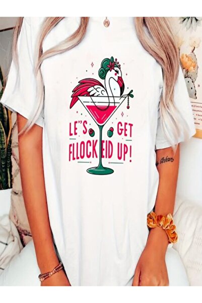 COZYWEAR Oversized Printed white t-shirt