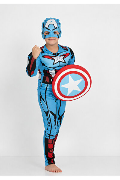 Sibel Günay Butik Kostim Kapetana Amerike Mišićavog Dečaka – Kostim Superheroja