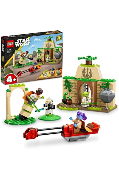 LEGO 75358 Star Wars Tenoo Jedi Temple Set with Master Yoda, Lightsabers, Dro...