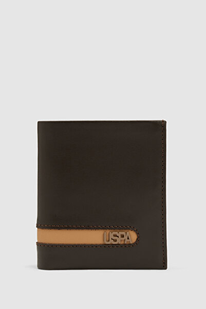 U.S. Polo Assn. Men's Brown Wallet 50323435-Vr029