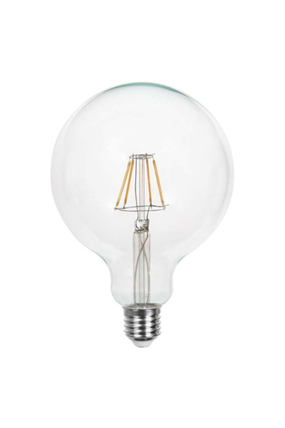 V-TAC Bec LED cu filament G125 E27 10W 6500K Alb rece