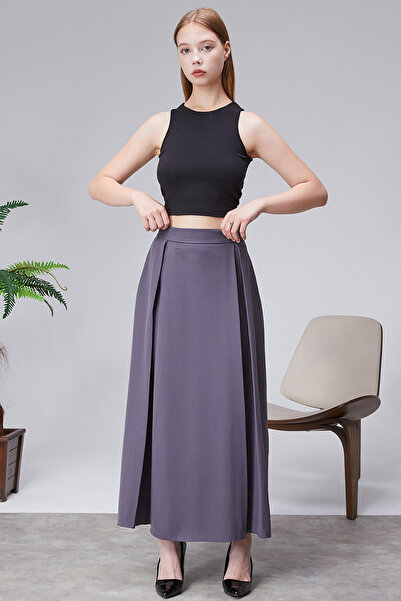 sehatex Elastic Waist Crepe Skirt