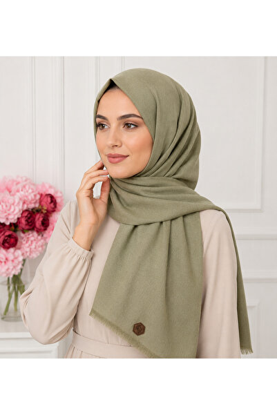 Butik Düz Renk Ayrobin Caz Eşarp