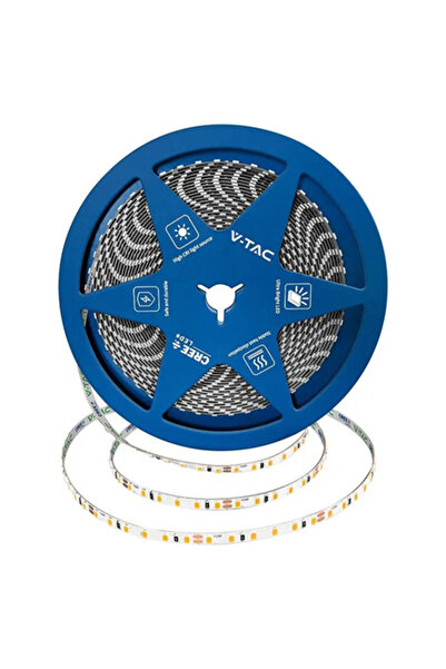 V-TAC Ταινία LED 5mm 8W/m 24V IP20 10m 6500K Ψυχρό Λευκό CREE