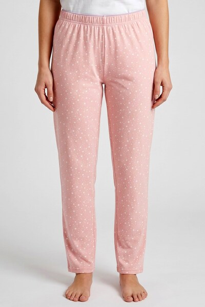 hadiora Women's Powder Star Patterned Bamboo Pajama Bottoms