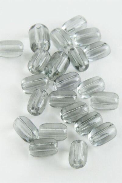 Generic Brand 6*8 mm Oval Glass Beads 1 kg