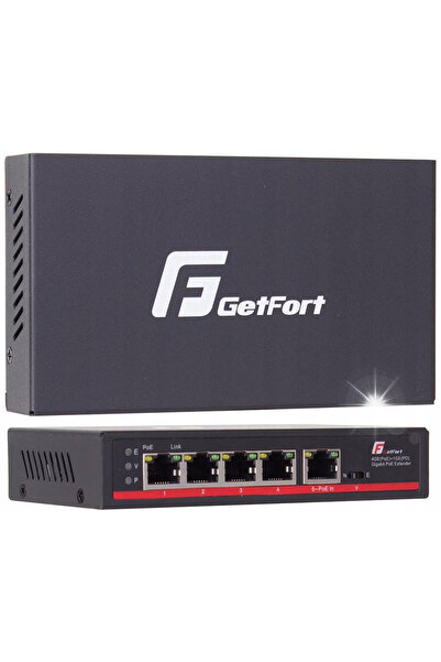 GETFORT SWITCH POE 4GE + POE-IN 1GE 120W (HI-PoE)