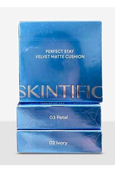 SKINTIFIC Perfect Stay Velvet Matte Cushion, 12-Hour Oil Control, High Covera...