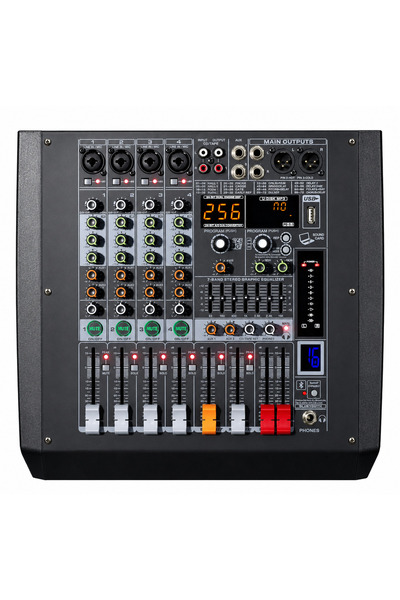 OEM Mixer audio, 4 canale, 2 x 450W, FX4D, cu amplificator, stereo, 256 Efect...