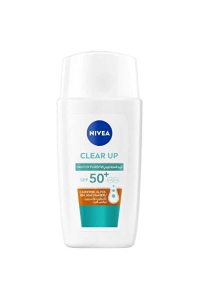 NIVEA واقي شمس فلويد يومي للبشرة المعرضة للحبوب SPF 50+ من نيفيا – 40 مل