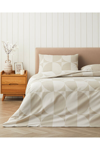 English Home Circle Loop Kolay Ütülenir Çift Kişilik Nevresim Takımı 200x220 ...