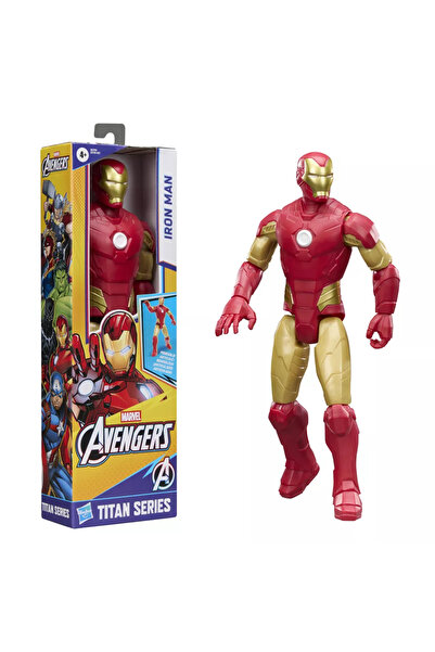 Hasbro Figurină Iron Man Marvel Avengers Seria Titan 29cm Pentru copii cu vâr...