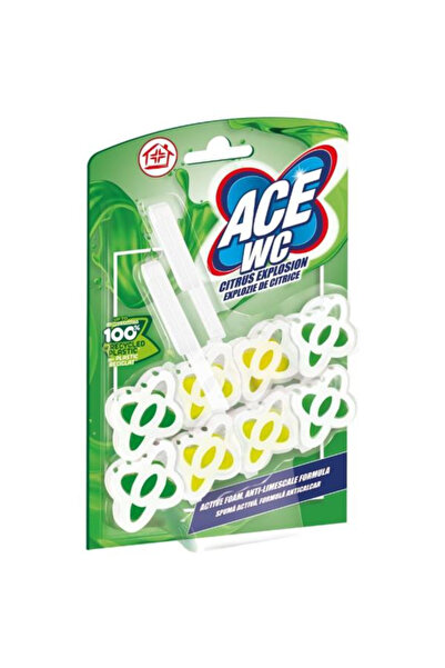 ACE Odorizant Toaleta Explozie de Citrice - WC Citrus Explosion, 2 x 48 g
