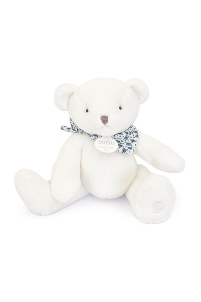 DOUDOU Jucărie de pluș, urs alb L'OURS - 25 cm