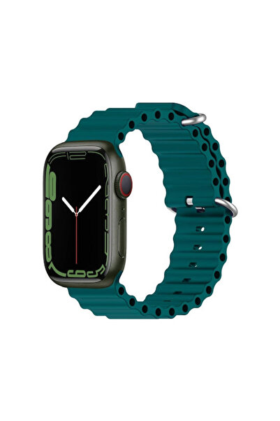 OEM Λουράκι Σιλικόνης Πράσινο (Apple Watch 38/40/41/42mm)