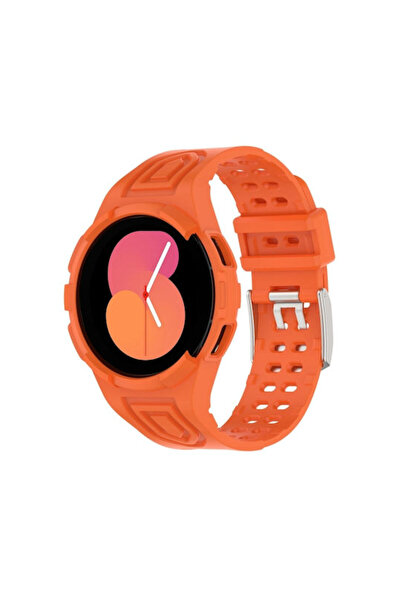 OEM Λουράκι Σιλικόνης Galaxy Πορτοκαλί (Galaxy Watch4/5/6/7/FE/4 Classic/6 Cl...