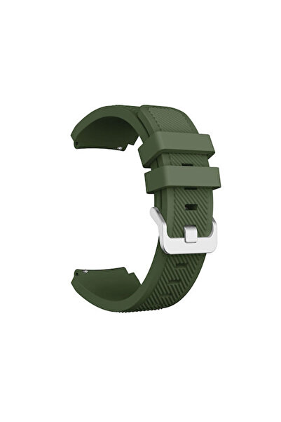 OEM Λουράκι Σιλικόνης Πράσινο με Υφή Τουίλ (Huawei Watch 4 / Watch 4 Pro)