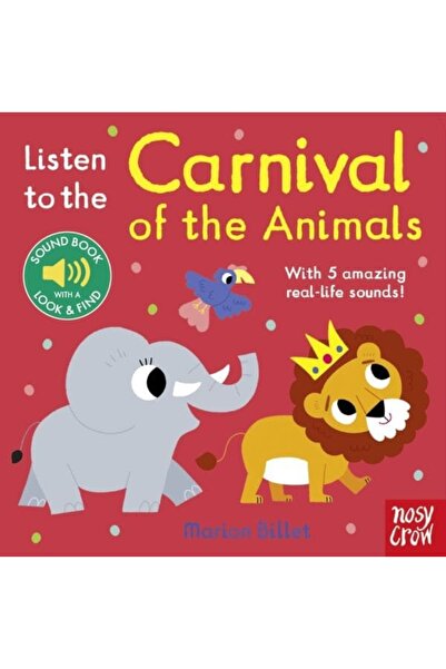 Nosy Crow Musical book with sounds for babies - Listen to the Carnival of the...