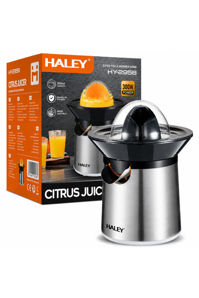 HALEY Storcător Electric pentru Citrice HY-2958, 300W, Recipient 300 ml, Sist...