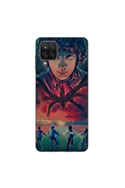 OEM Θήκη συμβατή με Samsung Galaxy A12 από σιλικόνη gel TPU με σχέδιο Strange...