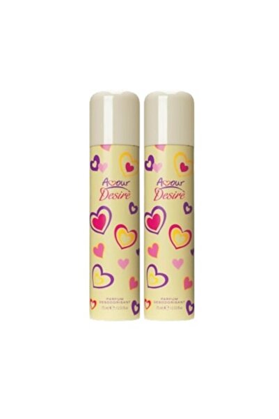 Amour Set 2x Deodorant parfumat Desire pentru femei 75 ml