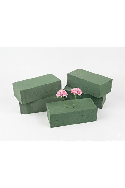 lolipophobi Çiçek Süngeri Oasis ( Dikdörtgen 21x10x7 cm), Yapay Çiçek,Saksı S...