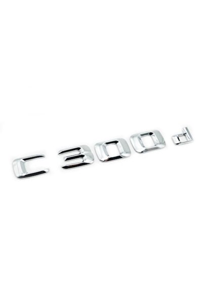 MERCEDES Emblemă C 300d pentru portbagaj