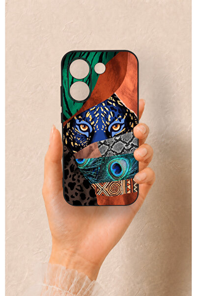 Vip Case Poco X8 Pro Uyumlu Amazon Kaplan Desenli Silikon Kılıf