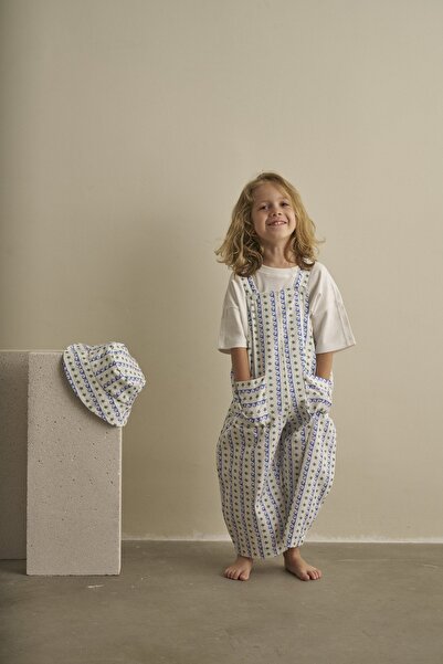 Oh La La Koala For Little Ones Color Parade Gabardine Hat Salopet Set