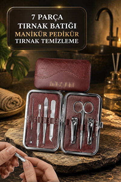 ARMÜZ 7-Piece Professional Set for Ingrown Nail Cleaning and Daily Care