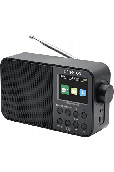 Kenwood Receptor radio portabil CR-M30DAB-B FM DAB+ Bluetooth Negru