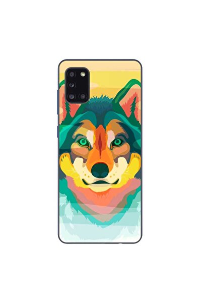 OEM Husa compatibila cu Samsung Galaxy A31 Silicon Gel Tpu Model Desen Lup