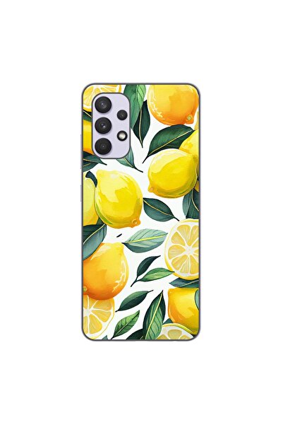 OEM Калъф, съвместим със Samsung Galaxy A32 4G, силиконов гел TPU, модел с де...