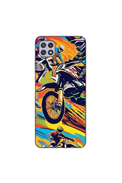 OEM Husa compatibila cu Samsung Galaxy A22 5G Silicon Gel Tpu Model Motocross...