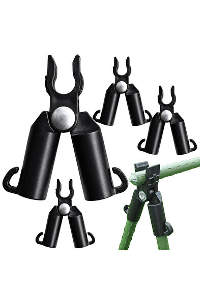 zola Set 4 conectori pentru araci gradina, tip A, 11 mm, rezistenti, plastic/...