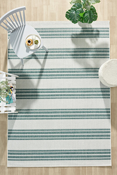 venucci home & living Nancy Modern Sisal Jüt Toz Vermez Balkon Bahçe Mutfak K...