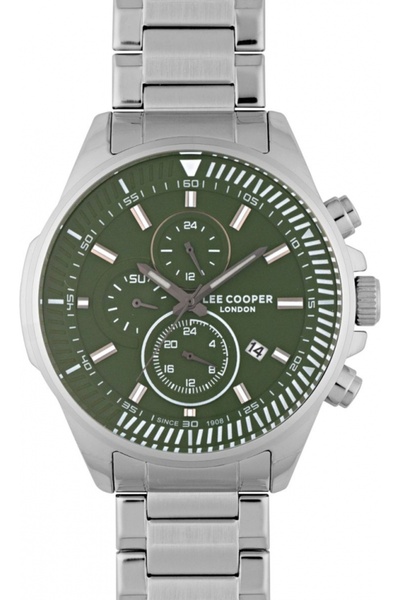 Lee Cooper Ceas bărbătesc LC07486.370, verde, la modă, pentru un cadou.