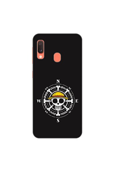 OEM Husa compatibila cu Samsung Galaxy A20e Silicon Gel Tpu Model One Piece Logo