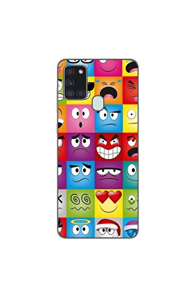 OEM Θήκη συμβατή με Samsung Galaxy A21s από σιλικόνη gel TPU με σχέδιο αστεία...