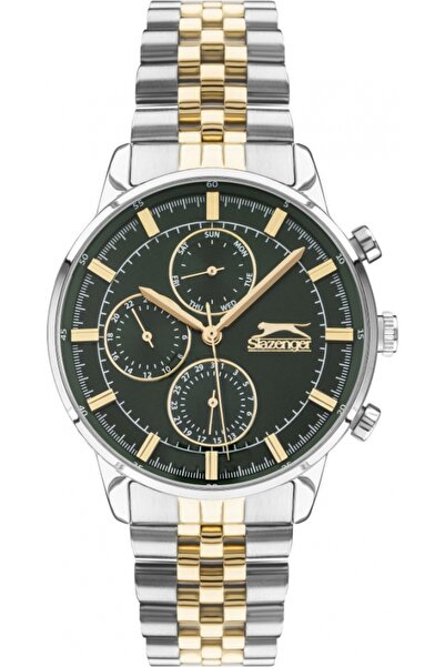 Slazenger Ceas bărbătesc SL.09.2036.2.04 — verde, la modă, ideal ca un cadou.